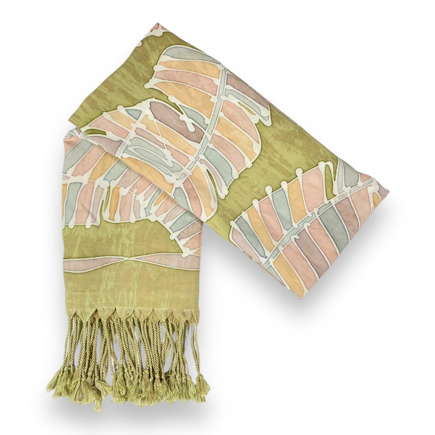 Batik Scarf - Fern