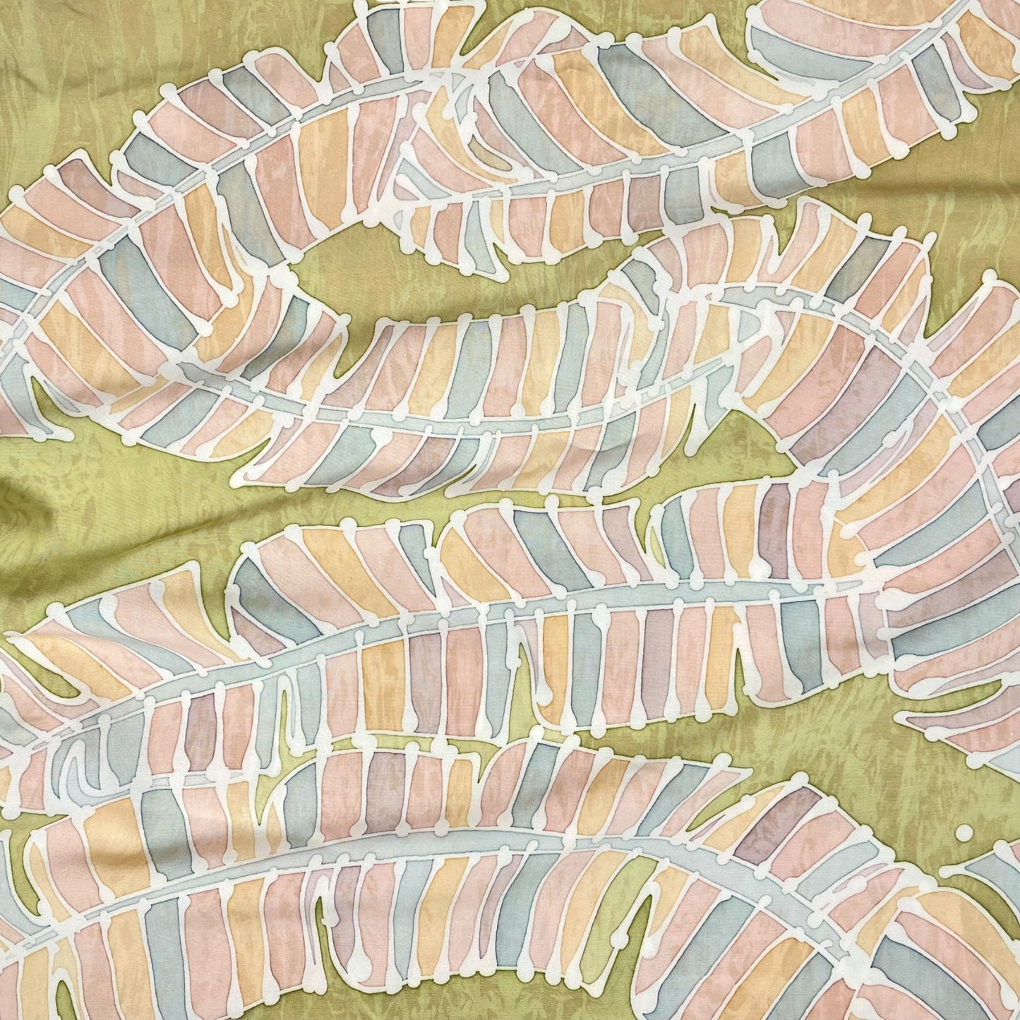 Batik Scarf - Fern