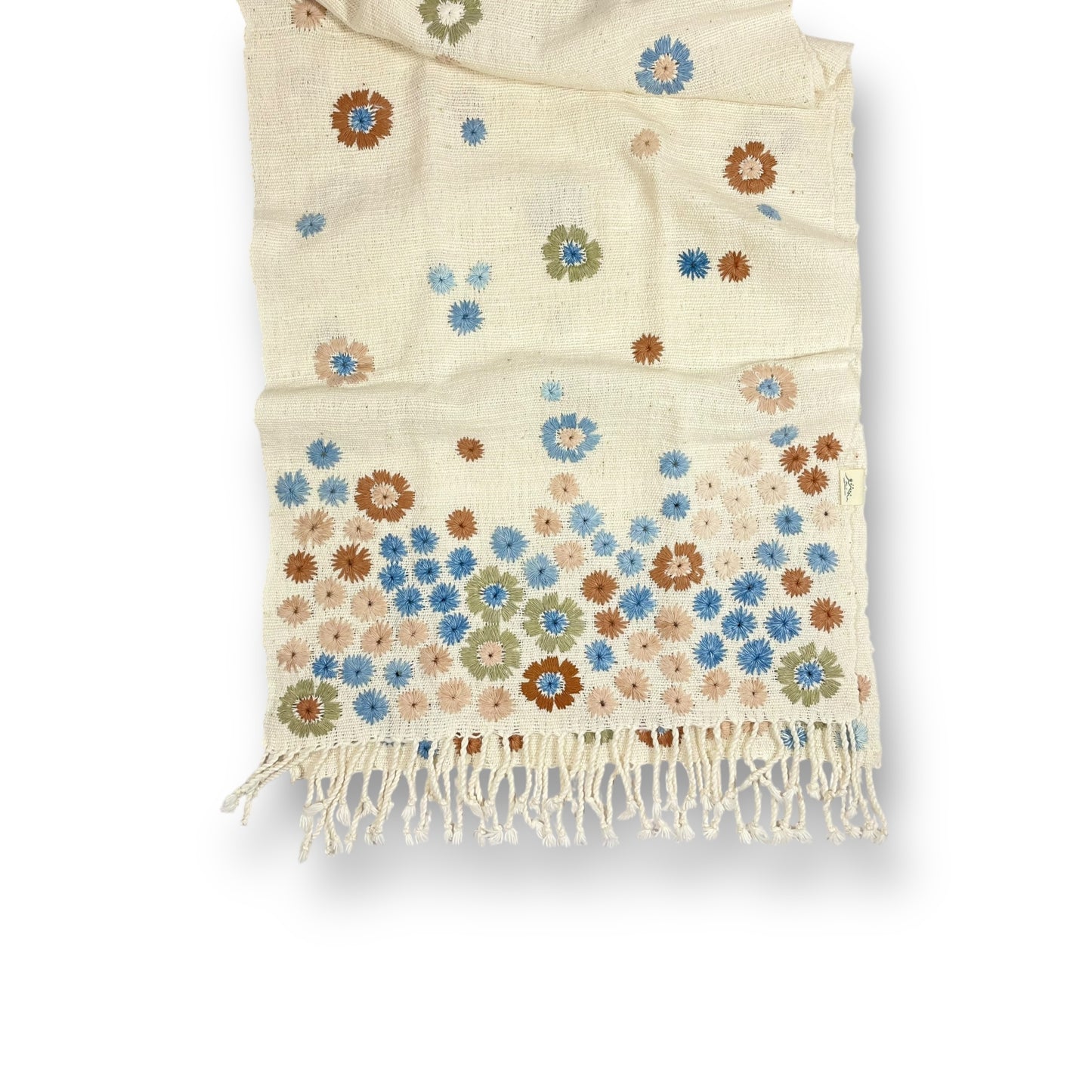 Embroidered Scarf - Bloom