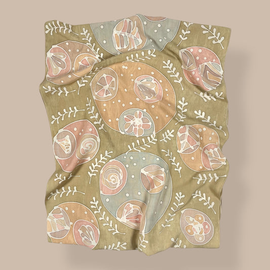 Batik Schal-Life Bubble