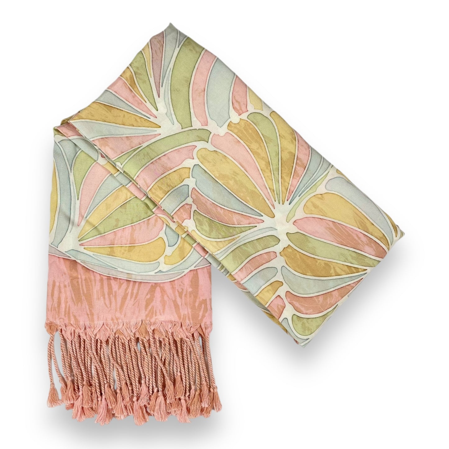 Batik Scarf - Pastel Sea