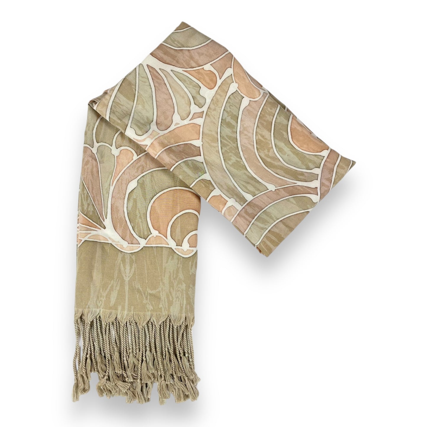 Batik Scarf - Shell