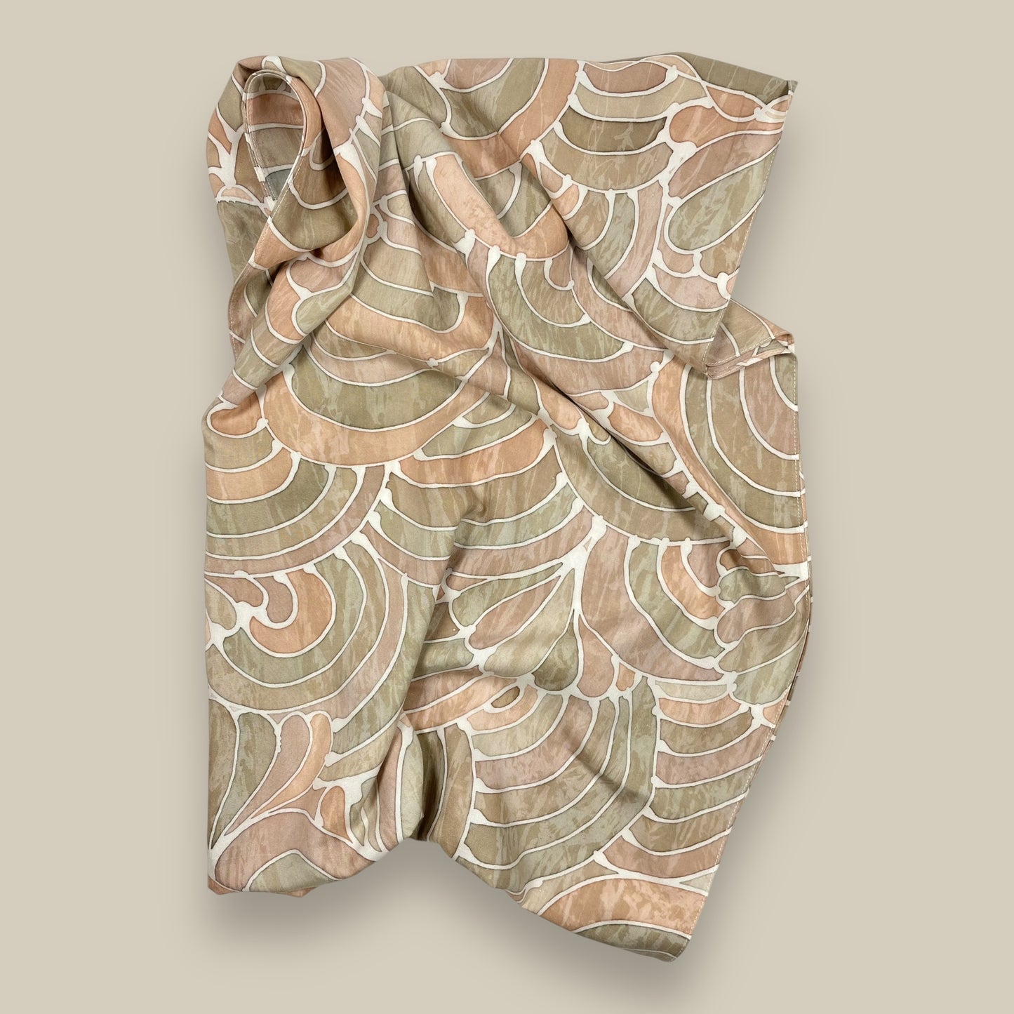 Batik Scarf - Shell